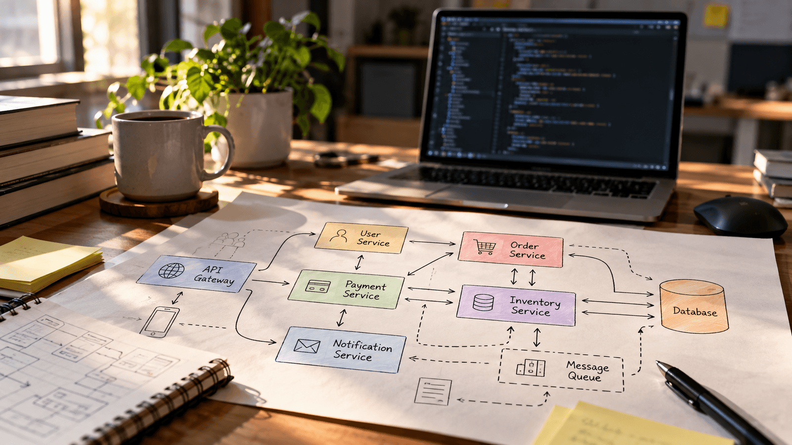What makes a team release faster is often a design they agreed on before anyone started typing.